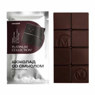 Шоколад со смыслом "Горький" Mantra Foods
