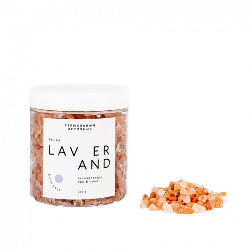 Соль для ванны "Lavender relax" Термальный Источник