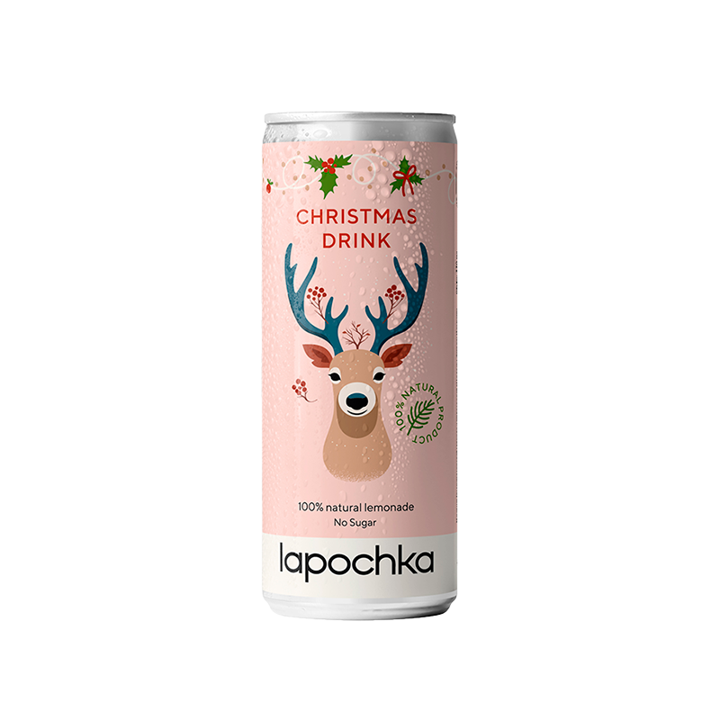 Лимонад "Christmas Drink" Зимнее издание Lapochka