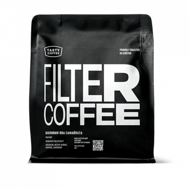 Кофе для фильтра в зернах "Боливия Ява Самайпата" (микролот), 250 г, Tasty Coffee